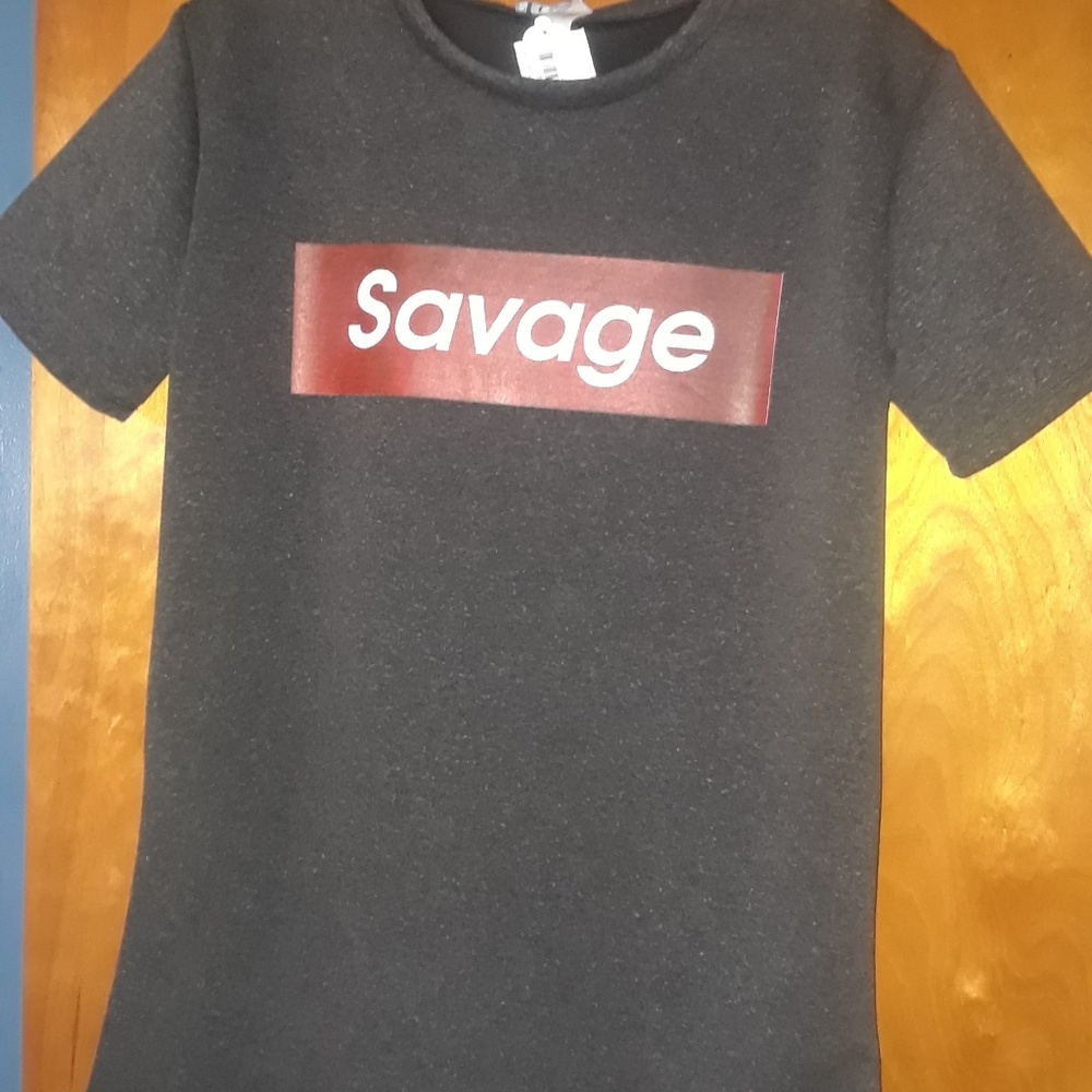 Savage printed top/dress
